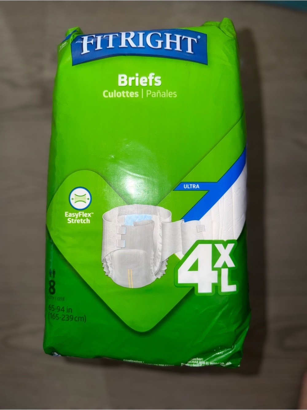 Green Ultra Briefs 4X-L - Women's Protective Underwear